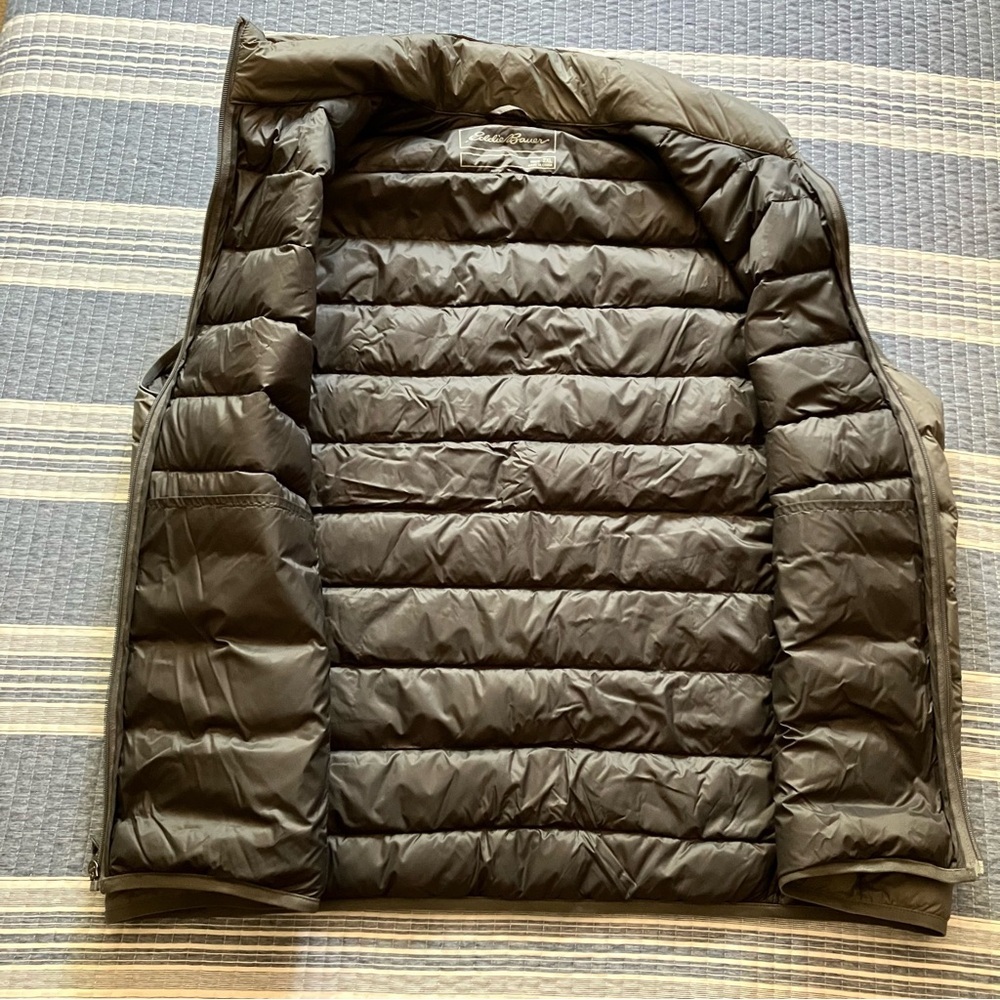 Eddie Bauer Down Vest - 2XL - Gray